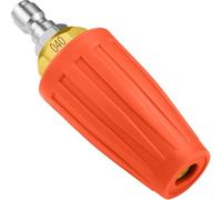 Generchin Buse Turbo pour Nettoyeur 4000 PSI Max Buse Rotative pour Nettoyeur avec Embouts de Connexion 1/4 Pouce pour Nettoyeur