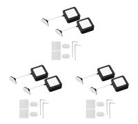 Generchin Câble de Verrouillage de Télécommande Rétractable, 2 M, Verrou de Sécurité de Télécommande pour TV et DVD, 6 Pièces