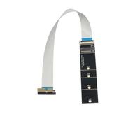 Generchin Câble D'Extension PCI-E X1 vers M.2 NVME Adaptateur de Carte SSD PCI-E X1 vers M.2 NVME Prend en Charge Les SSD 2230 2242 2260 2280