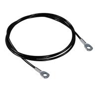 Generchin Câble Utilisation Domestique Force Noir | Paquet prêt à l’emploi: câble en acier 5 mm, longueur 1,4 m, couleur noire, idéal pour entraînements à domicile ou en salle.