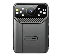 Generchin Caméra de Corps Étanche Petite Taille 2,0 Pouces 1080P Vision Nocturne Infrarouge Caméra Mini Bodycam DV de Sport Enregistreur DVR D'Application de la Loi
