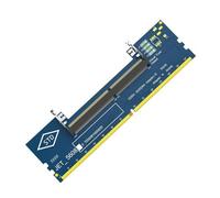 Generchin Carte Adaptatrice DDR4 So DDR4 RAM vers DDR4 Testeur de mémoire | Couleur indiquée; Compatibilité RAM DDR4; utilité pour bureau et portable.