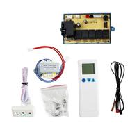 Generchin Carte de Commande Climatiseur QD-U03C+ Piles AAA Non Incluses | Piles AAA non incluses; nécessite alimentation séparée pour fonctionnement de la télécommande et du tableau de commande.