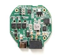 Generchin Carte de Communication du Pilote de Moteur GDS68, Module D'Interface Can Bus Compatible Soltaiwei, Carte D'Adaptateur de Contrôle de Mouvement de Robot pour GIM8108-8.