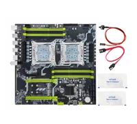 Generchin Carte mère X99 Deux emplacements M.2 NVMe/SATA pour NVMe et SATA