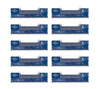 Generchin Cartes So-DIMM vers PC DIMM Installation Simple et sans Effort | Installation aisée sans connaissance technique, mise à niveau mémoire et sans trépidation.