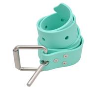 Generchin Ceinture de Plongée sous-Marine en Silicone Réglable avec Bloc de Plomb de 1,5 M, Support de Charge pour la Plongée Libre, la Pêche sous-Marine Ceinture de Plongée Verte