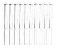 Generchin Clips Acrylique Transparent Puissants pour Pupitre et Partitions | Ensemble de 10 clips en acrylique transparent, idéal pour partager entre musiciens et étudiants lors des répétitions.