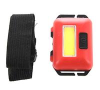 Generchin COB LED Mini Lampe Frontale Phare 3 Modes Tête ÉTanche À La Pluie Torche Tête Lampe De Poche pour Camping en Plein Air Pêche Rouge