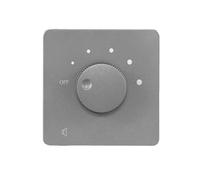 Generchin Contrôleur de Volume de Haut-Parleur à Pression Constante de 50W de Type 86 avec Interrupteur de Réglage de Son