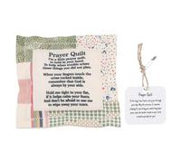 Generchin Couette de Prière de Poche Couette de Prière Individuelle Couette Colorée Cousue à la Main Couette de Poésie Symboliste et Confortable pour la Famille