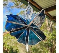 Generchin Dancing Lady Vitrail Spinner Décoration D'Extérieur à Suspendre Décorations de Jardin Décoratif Wind Spinner Papillon D'Extérieur D