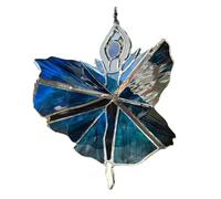 Generchin Dancing Lady Vitrail Spinner Décoration D'Extérieur à Suspendre Décorations de Jardin Décoratif Wind Spinner Papillon D'Extérieur A