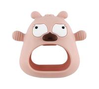 Generchin de Dentition pour, de Dentition pour Bébés, Compagnon de Chien Mignon, de Dentition en Silicone pour les Soins Dentaires Du Nouveau-Né, Besoins de Succion des Gencive