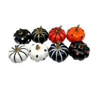 Generchin Décoration Résistantes -Citrouilles en Mousse pour Fêtes | Matériau mousse résistant à l’intérieur et l’extérieur pendant toute la saison.