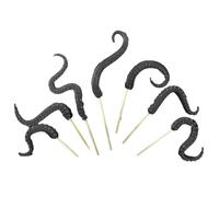 Generchin Décoration Végétale Tentaculaire, Plante de Poulpe Art Tentacule Poulpe Décoration Intérieure Jardin, Ornements Végétaux Noir