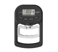 Generchin Dynamomètre à Main, Entraîneur de Force de Préhension, Testeur Électronique de Force de Préhension, Renforcement de la Préhension, 265 Lb/120 Kg, Noir et Blanc