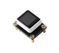 Generchin Écran ScreenKey 0,85 Pouce Tactile méc SPI 128x128, Verre trempé | Résolution 128x128 IPS 0,85 pouce pour des visuels nets, 65K couleurs et transmission lumineuse optimisée fidèles au pixel
