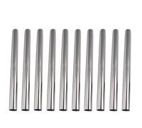 Generchin Élégant 10 Pièces de Miroir Rectangulaire en Feuille, Autocollant Mural Auto-Adhésif, Parfait pour la Décoration de la Chambre, 50X50cm