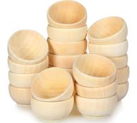 Generchin en Bois 20 Pièces - Capacité 45 ML, 3 x 5,5 cm pour Buffet