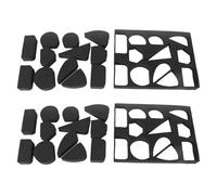 Generchin Ensemble de 24 Moules à Poignée Tasse en Poterie,Outil Fabrication de Poignée de Tasses à Faire Soi-Même, pour L'Argile,Coupe-Argile,Céramique, Le Moule à Poignée de Tasse à Café