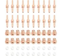 Generchin Ensemble de 60 Pièces pour Torche PT-31 Compatible avec CUT-40, Résistant à la Chaleur pour le Travail des Métaux Industriels.