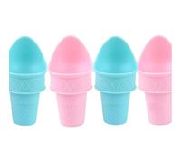 Generchin Ensemble D'Outils pour Crème Glacée et Glaces, Cuillère à Crème Glacée, Ensemble de Mini Cuillères Réutilisables, Bonne Prise en Plastique pour la Cuisson des D