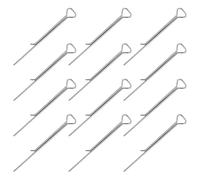 Generchin Fabrication de Bougies pour DIY - 100 Pièces de Clip en Acier au, Outil de Centrage de Mèche de Bougie, Support Polyvalent de 11 Cm.