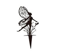 Generchin Fée de Jardin en Métal Décoration de Jardin Extérieur pour Votre Patio et Pelouse