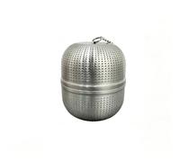Generchin Filtres à thé Fine Filtration Acier | fine efficace piège petits résidus, réutilisable sans rouille, convient à divers mélanges de thé.