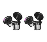 Generchin Gobelets K Réutilisables pour Cafetières K Mini, K Elite, K Classic, K Compact, K Latte, K Select et Toutes Les Cafetières 2.0 et 1.0 4 Pièces