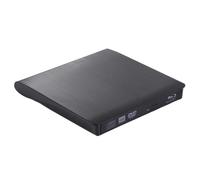 Generchin Graveur DVD/CD Externe Lecteur DVD pour Ordinateur Portable Double Interface Gravure Blu-Ray Brossé Lecteur Optique Externe USB 3.0