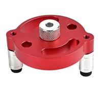 Generchin Guide de Perceuse Portative 3-10 Mm, Gabarit à Chevilles pour Alliage D'Aluminium pour un Perçage Droit et Facile.
