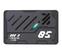 Generchin HDD Portable de 2,5 Pouces de Type C de 2,5 Pouces de Stockage de 2,5 Pouces de Stockage D'Expansion pour Ordinateur Portable PC 1 to