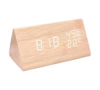 Generchin Horloge D'Alarme Numérique Horloge Intelligente des Allocons Numériques pour Les Chambres Khaki