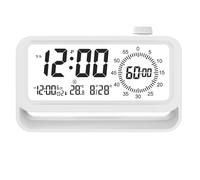 Generchin Horloge Numérique Lumineuse avec Rappel et Gestion du Temps par LED pour l'enseignement et la Gestion du Temps.