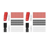 Generchin Kit D'Assortiment de 120 Connecteurs D'Alimentation 15A/30A/45 A, Connecteurs de Pôle D'Alimentation Anen, Connecteurs de Bornes à Déconnexion