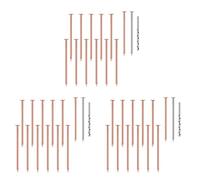 Generchin Kit de 42 Clous en Cuivre pour Tuer les, Clous en Cuivre Pur de 3,5 Pouces en Vrac, Clous de Quincaillerie pour Enlever les Souches pour les