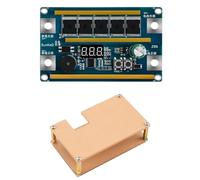 Generchin Kit de Soudeuse à Point Portable Alimentée par Batterie Lithium 18650 12V avec Carte de Contrôle de Soudage à Puissance Réglable sur 99 Étapes.