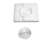 Generchin Kit de Ventilation pour Porte Coulissante de Climatiseur et Sèche-Linge Portable, avec Joint D'Étanchéité à 100%