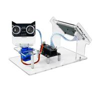 Generchin Kit Électronique D'Apprentissage de Programmation DIY avec Scanner Radar à Ultrasons Simulé pour Étudiants