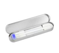 Generchin Kit Nettoyage Objectif DSLR : Plastique Silicone Blanc Bleu Pro | Écouvillon doux en plastique et silicone blanc et bleu; contient 1 nettoyant pour lentilles pour capteurs et objectifs.
