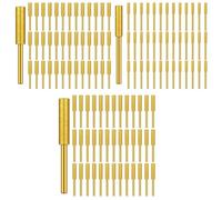 Generchin Kits D'Affûtage de Tronçonneuse en Diamant 120 Pièces, Kit D'Affûtage de Tronçonneuse en Pierre de Meulage Plaquée Titane Haute Dureté