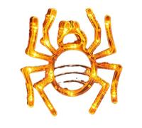 Generchin Lampe de Fenêtre Décorative d'halloween, Lampe à Ventouse LED Araignée Adaptée à la Décoration dans Divers Endroits