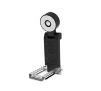 Generchin Lampe de Lecture Pliable à Pince USB, Lampe de Lecture à LED Portable Rechargeable, 6 Niveaux de Luminosité Réglable, Noir