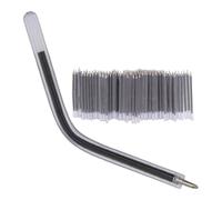 Generchin Lot de 100 Stylos de Sécurité Flexibles pour la Santé Mentale, Hôpital de Santé Mentale 3,8 Pouces Flexibles pour les Hôpitaux