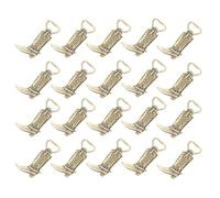 Generchin Lot de 20 Ouvre-Bouteilles de Bottes de Cowboy, Cadeaux de Mariage, Ouvre-Bouteilles de Bière Vintage, Cadeaux de Mariage, Nouveau Cyan Ancien
