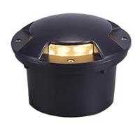 Generchin Lumière LED Souterraine Étanche 3W pour Jardin Extérieur, Sol Enterré, Éclairage de Paysage à Quatre Côtés