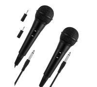 Generchin Microphone Dynamique Microphone Dynamique Filaire Professionnel pour Les Systèmes PA, Parole en Public