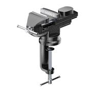 Generchin Mini Étau de Table Multifonction de 50 mm avec Base Pivotante à 360 Degrés pour Établi de Travail Du Bois et de Bricolage